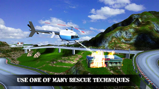 Screenshot Helicopter Rescue Car Games