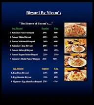 Biryani By Nizams menu 1