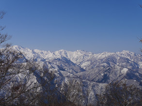 白山北方稜線の山々