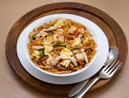 Egg & Chicken Schezwan Noodle