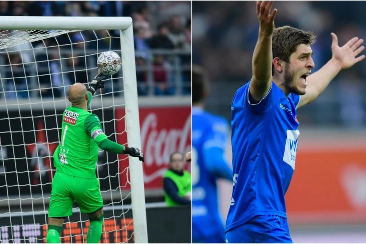 ? Iédereen zag kanonskogel van Chakvetadze over de lijn gaan, maar géén goal in Gent-Antwerp: "Lieven Scheire in het VAR-busje, aub" & "Laforge, kijk dan toch met je ogen toe naar de beelden"