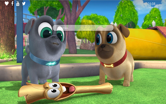 Puppy Dog Pals Wallpaper New Tab