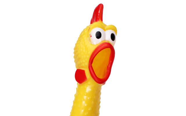 Rubber Chicken chrome extension