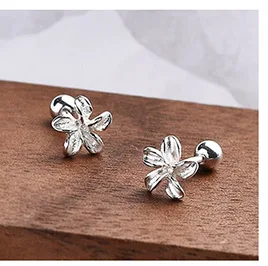 Title 9, S999 Sterling Zilver Zoete Bloemen Leuke Schroe...