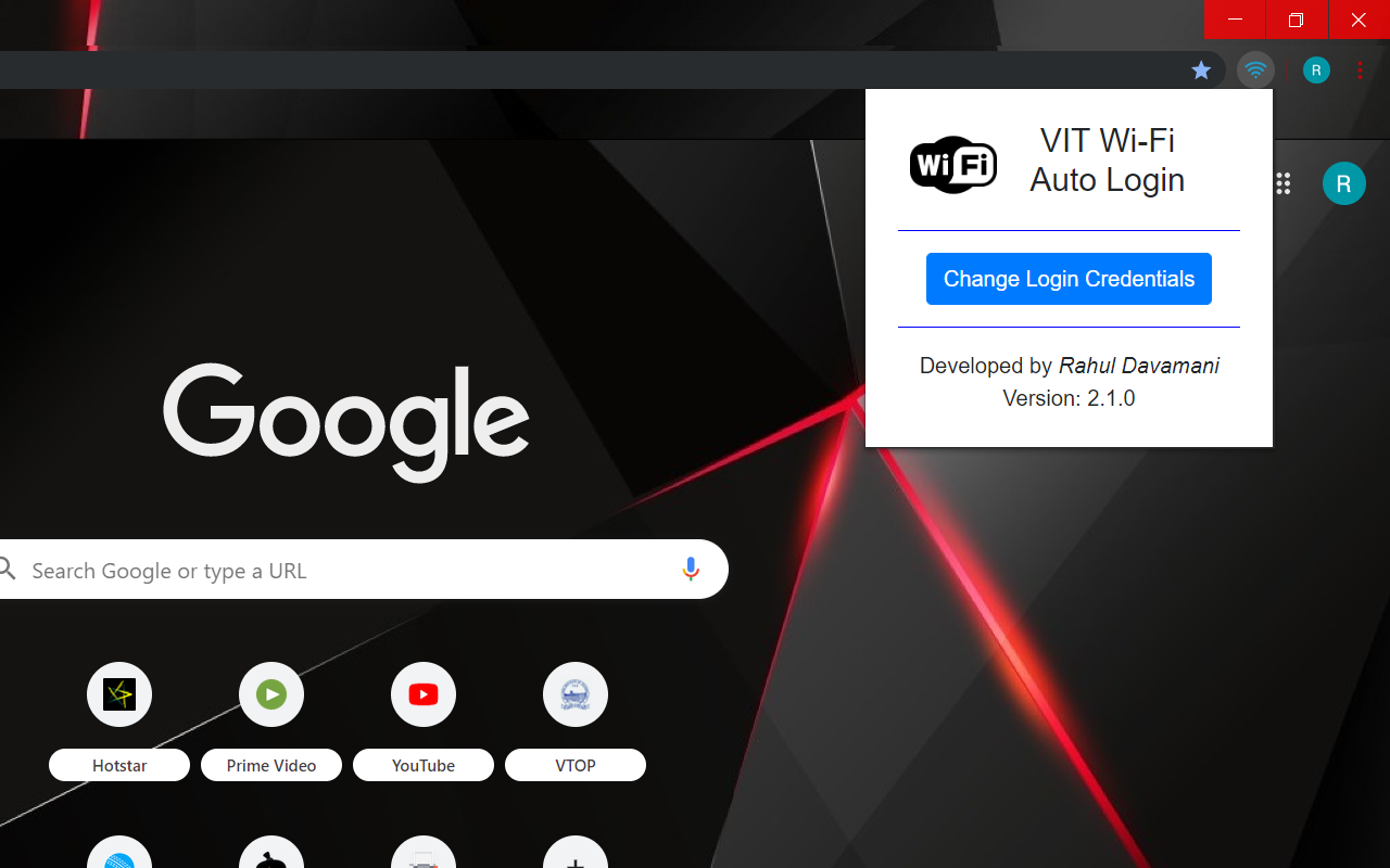 VIT WiFi Auto Login Preview image 3