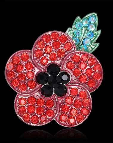 Broche en strass de dessin animé, a - 2