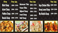 Chaap Storie menu 1