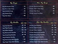 Abhi's Wild Chilli menu 1