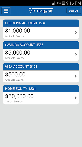 Vectra Mobile Banking