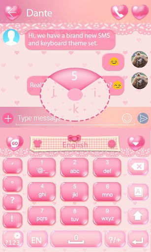 免費下載個人化APP|Pink Girl Keyboard Theme app開箱文|APP開箱王