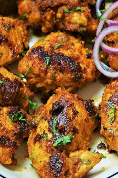 Achari Chicken Tikka (6 Pcs)