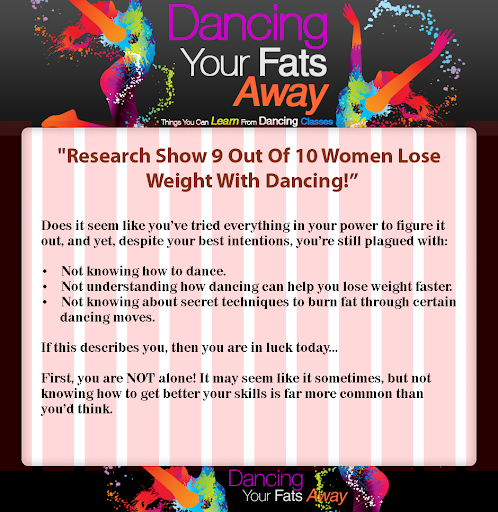 Dancing Your Fats Away