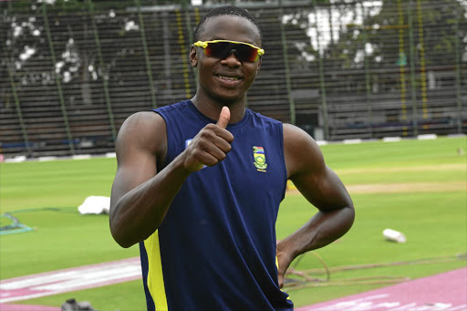 The attitude of international cricketer Kagiso Rabada’s parents kept him upbeat.