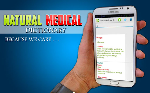 Natural Medicine dictionary