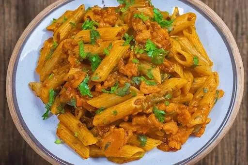 Red Schezwan Sauce Pasta