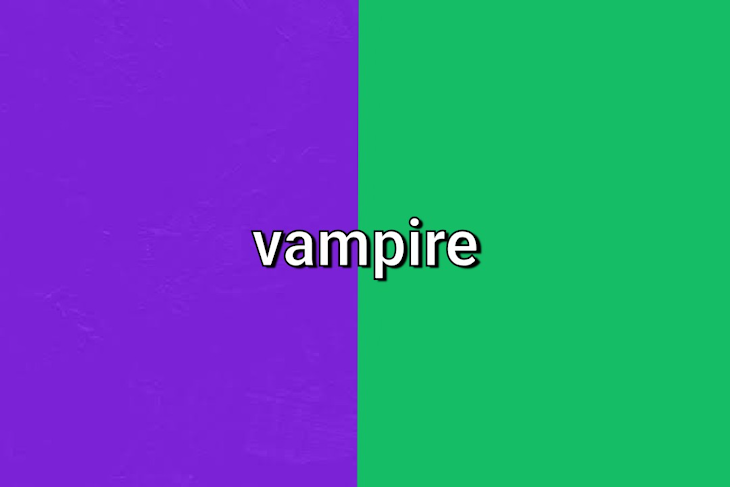 「vampire」のメインビジュアル