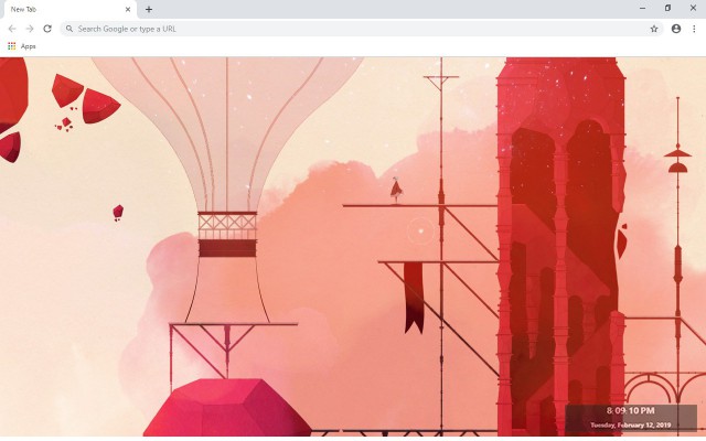 Gris New Tab & Wallpapers Collection