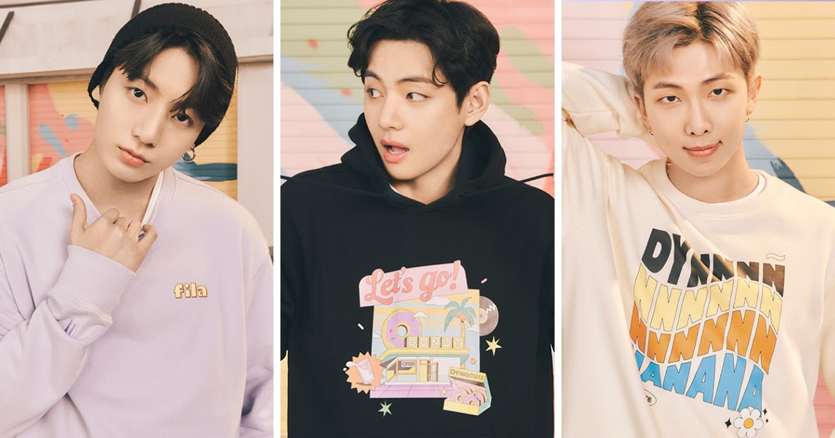 Here Are The 10+ Merch Items You Can Buy From The FILA X BTS 