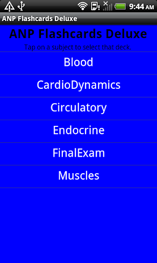 ANP Flashcards Deluxe