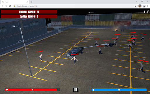 Drift Cars Zombie Smasher Game