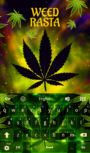 Weed Rasta Keyboard