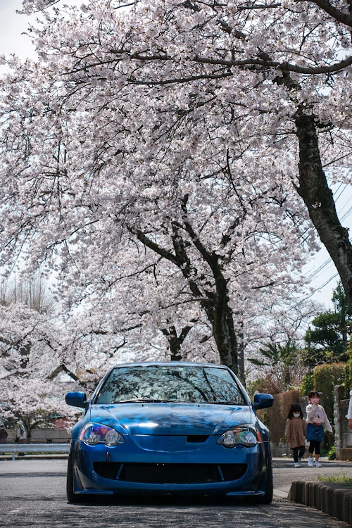インテグラのリーガマスター・無限・車と桜に関するカスタム事例の投稿画像2枚目