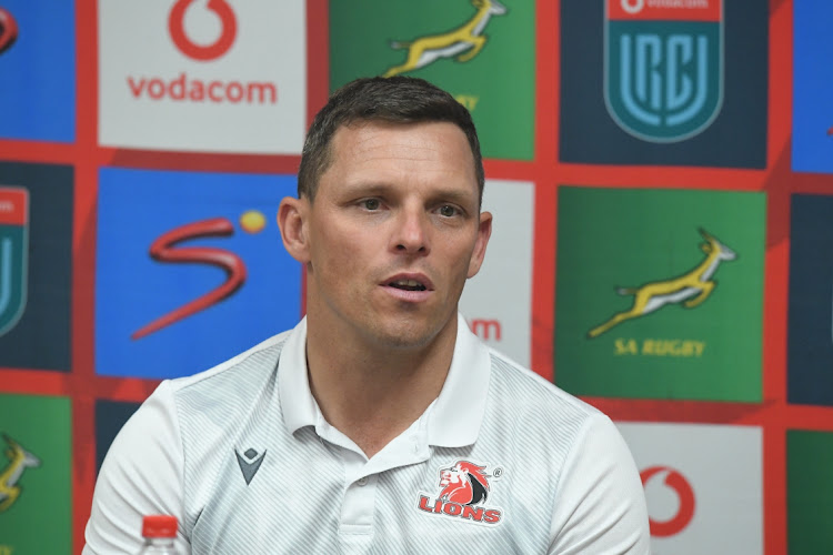 FILE IMAGE:Ivan Van Rooyen (coach) of the Lions.