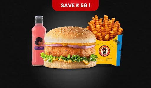 Paneer Pind-er Burger Value Combo