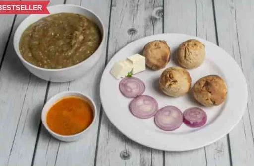 Desi Ghee Litti Chokha