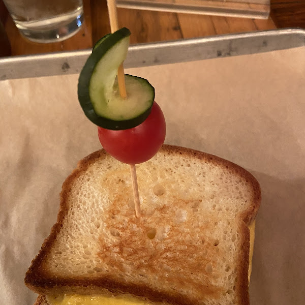 Gluten free grilled cheese