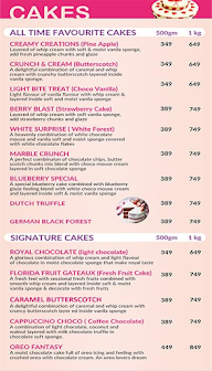 Winni Cakes & More menu 4