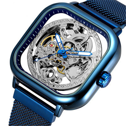 Title 5, Hollow Mens Automatic Mechanical Watch