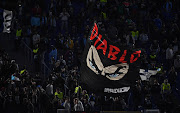 Lazio fans before the Uefa Europa League match against French club Stade Rennes on October 3 2019 at Stadio Olimpico in the Italian capital Rome.   