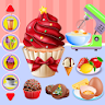 School Kids Christmas Cupcakes icon