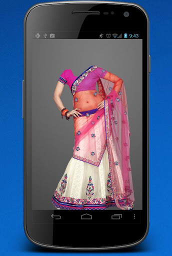 Girl Half Saree Fashion Suitq