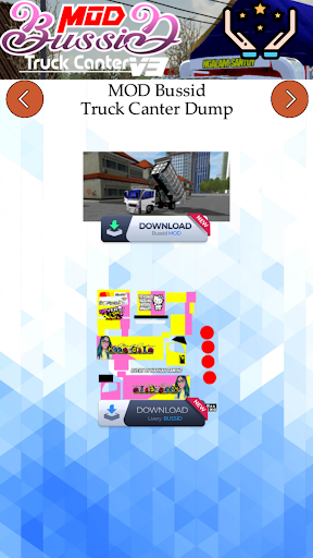 Mod Bussid Truck Canter V3