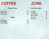 Coffee Zone menu 4