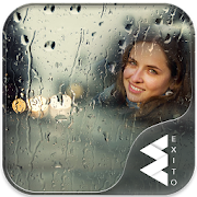 Rainy Glass Photo Frames  Icon