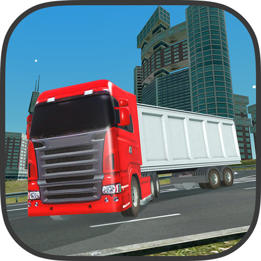 Lourd Cargo Transporter Truck icon