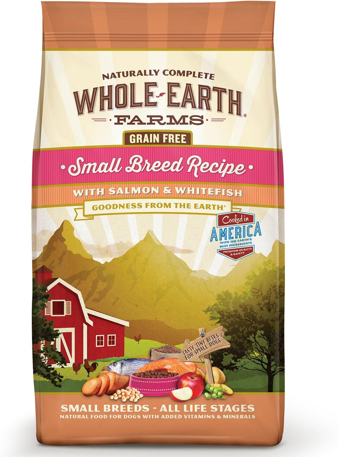 Whole Earth Farms Grain-Free, Salmon & Whitefish Recipe