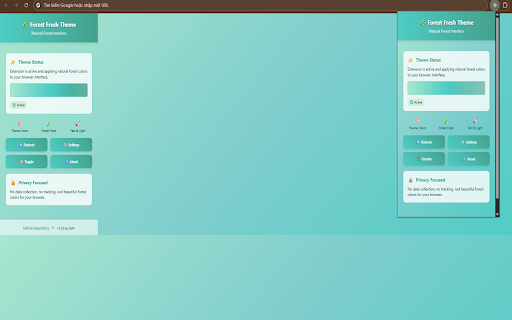 Forest Fresh Theme Extension