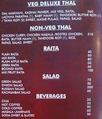 Munchease menu 