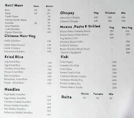 Food Corner menu 2