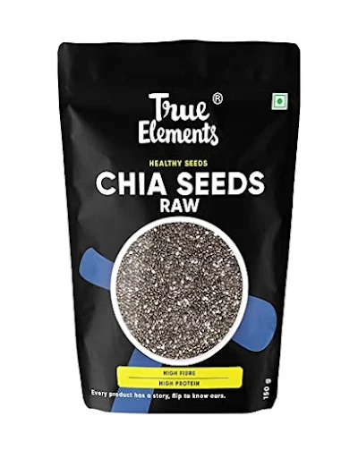 True Elements Chia Seeds - Roasted - 125 g