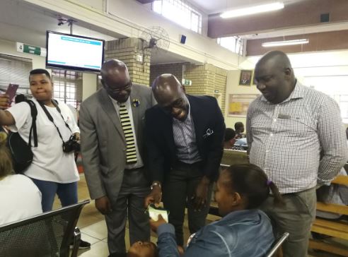 Minister of Home Affairs, Mr Malusi Gigaba encouraged members of the public to migrate to smart ID at PMB.