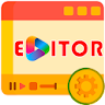 Video Editor; Cut, Mute, Split icon