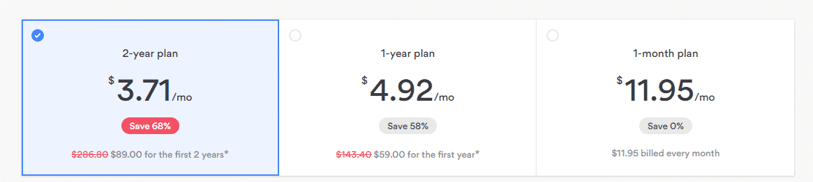 Precios de la oferta de NordVPN