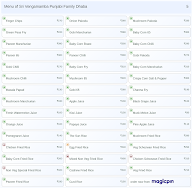 Sri Vengamamba Punjabi Family Dhaba menu 5