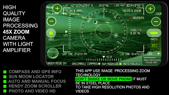 Binoculars LRS 45x zoom (Night Mode) Screenshot