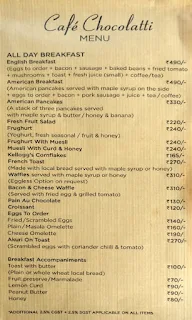 Cafe Chocolatti menu 3